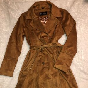 Suede Guess Coat